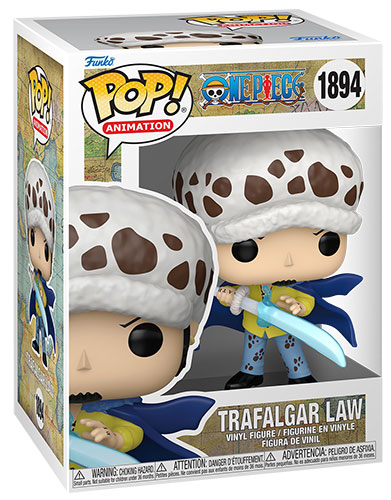 FUNKO POP One Piece Trafalgar Law with Blue Anesthesia 1894